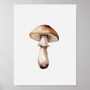 Ein einfacher Pilz Poster