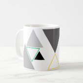 Ein einfaches Dreieck Kaffeetasse (Vorderseite Links)