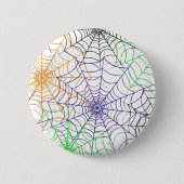 Ein einfaches Halloween-Webmuster Button (Vorderseite)