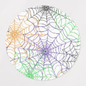 Ein einfaches Halloween-Webmuster Etiketten (Design 2)