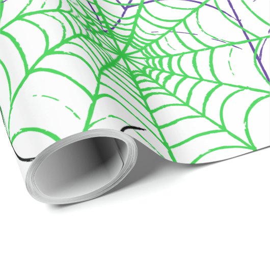 Ein einfaches Halloween-Webmuster Geschenkpapier (Rolleneckpunkt)
