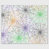 Ein einfaches Halloween-Webmuster Geschenkpapier (Flach)