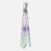 Ein einfaches Halloween-Webmuster Krawatte (Vorderseite)