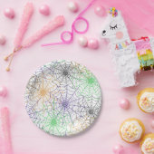 Ein einfaches Halloween-Webmuster Pappteller (Party)