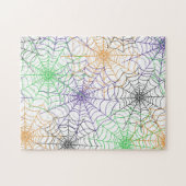 Ein einfaches Halloween-Webmuster Puzzle (Horizontal)
