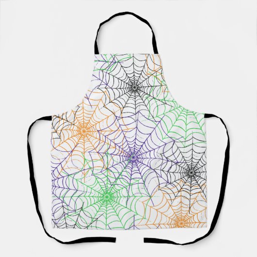 Ein einfaches Halloween-Webmuster Schürze (Vorderseite)