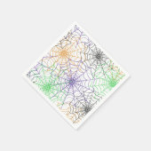 Ein einfaches Halloween-Webmuster Serviette (Ecke)