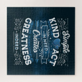 Ein einfaches Kind-Akt-Puzzle (20 x 20) Puzzle (Horizontal)