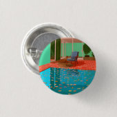 Ein einfaches modernes Knopf, Abzeichen, Pin Button (Vorne & Hinten)