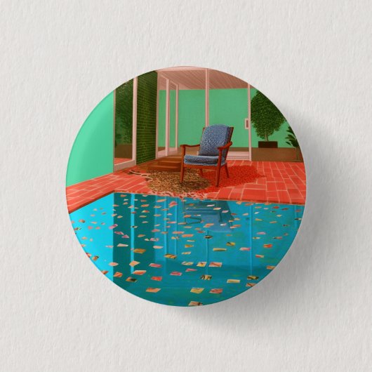 Ein einfaches modernes Knopf, Abzeichen, Pin Button (Vorderseite)