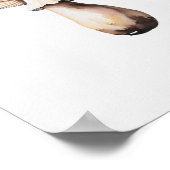 Ein einfaches Pilzposter Poster (Ecke)
