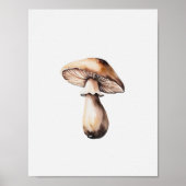 Ein einfaches Pilzposter Poster (Vorne)