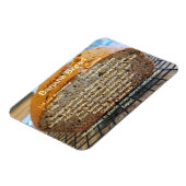 Ein einfaches Rezept für Bananenbrot auf einem Mag Magnet (Linke Seite)