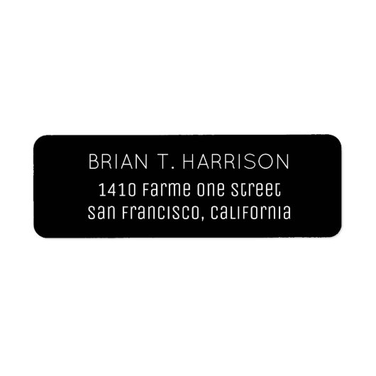 ein einfaches Schwarz (Vorne)