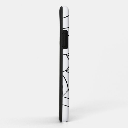 Ein einfaches Spinnennetz Case-Mate iPhone Hülle (Hinten/Rechts)