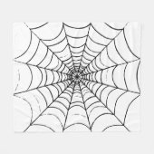 Ein einfaches Spinnennetz Fleecedecke (Vorderseite (Horizontal))