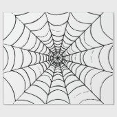 Ein einfaches Spinnennetz Geschenkpapier (Flach)