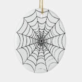 Ein einfaches Spinnennetz Keramik Ornament (Rechts)