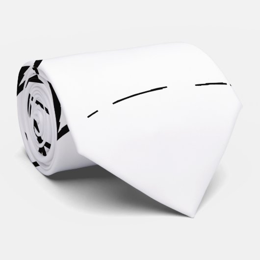 Ein einfaches Spinnennetz Krawatte (Gerollt)