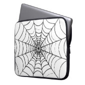Ein einfaches Spinnennetz Laptopschutzhülle (Vorderseite Links)