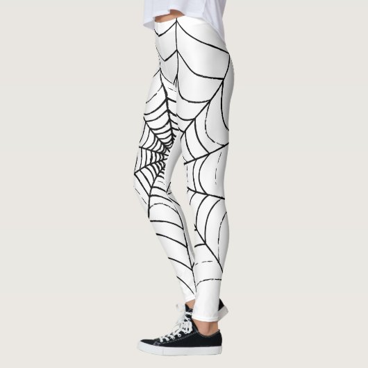 Ein einfaches Spinnennetz Leggings (Links)