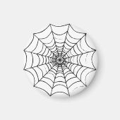 Ein einfaches Spinnennetz Magnet (Vorne)