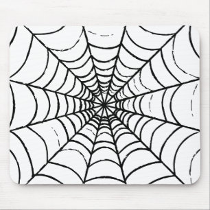 Ein einfaches Spinnennetz Mousepad