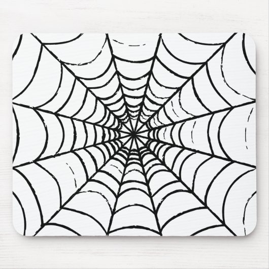 Ein einfaches Spinnennetz Mousepad (Vorne)