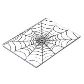 Ein einfaches Spinnennetz Notizblock (Linke Seite)