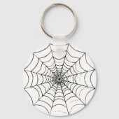 Ein einfaches Spinnennetz Schlüsselanhänger (Vorderseite)