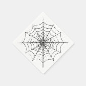 Ein einfaches Spinnennetz Serviette (Ecke)