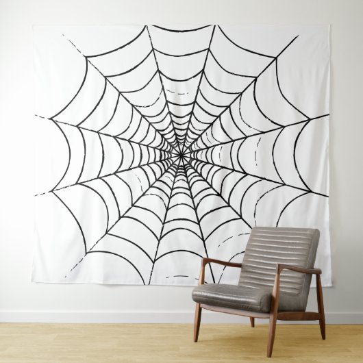 Ein einfaches Spinnennetz Wandteppich (Beispiel (Horizontal))