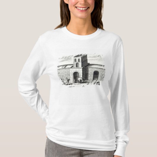 Ein Eingang in der Chinesischen Mauer T-Shirt (Vorderseite)