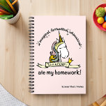 Ein Einhorn Ate My Hausaufgaben Novelty Notizblock<br><div class="desc">Ein Unicorn Ate My Hausaufgaben Notebook - Dieses fantasievoll gefüllte Unicorn Notebook ist so magisch, weil es mit einer einsatzbereiten und absolut glaubwürdigen Ausrede geliefert wird, Ihre Zuhause-Arbeit nicht pünktlich. Ja, das ist SEINE Schuld! Ein magisches, fantastisches, skurriles Einhorn aß deine Hausaufgaben. Naughty Unicorn! Wir haben einen Textbereich unten verlassen,...</div>