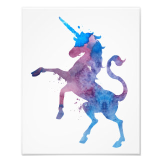 Ein Einhorn Fotodruck