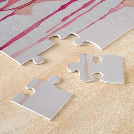 Ein Einhorn in Aquarelle Puzzle (Seite)