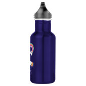 Ein Einhorn unter dem Regenbogen Trinkflasche (Rechts)