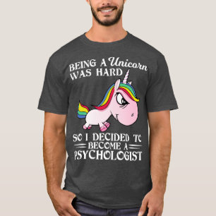 Ein Einhorn zu sein war schwer, daher entschied ic T-Shirt