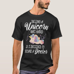 Ein Einhorn zu sein war schwierig, also entschied T-Shirt