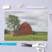 Ein einsamer Baum, der einen schwindelerregenden r Seidenpapier (Handwerk)