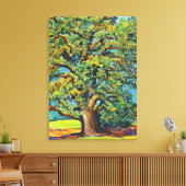 Ein einsamer Baum Leinwanddruck (Insitu (Wohnzimmer))