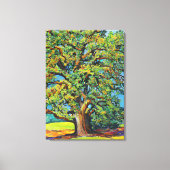 Ein einsamer Baum Leinwanddruck (Vorderseite)