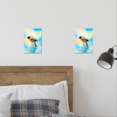 Ein einsamer bunter Vogel Bilderwand Sets (Schlafzimmer)