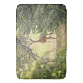 Ein einsamer Hirsch Badematte (Vorderseite Vertikal)