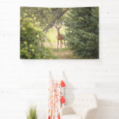 Ein einsamer Hirsch Banner (InSitu)