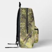 Ein einsamer Hirsch Bedruckter Rucksack (Links)