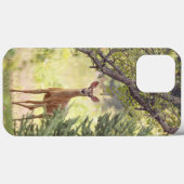 Ein einsamer Hirsch Case-Mate iPhone Hülle (Rückseite (Horizontal))