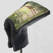 Ein einsamer Hirsch Golf Headcover (3/4 Vorderseite)