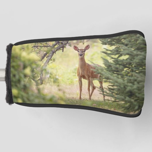 Ein einsamer Hirsch Golf Headcover (Vorderseite)