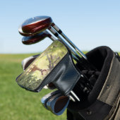 Ein einsamer Hirsch Golf Headcover (In Situ)